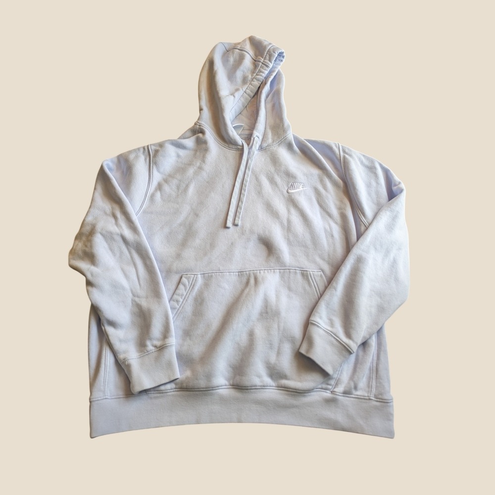 Nike Sportswear Essential Fleece Hoodie Lavender Light Purple Large